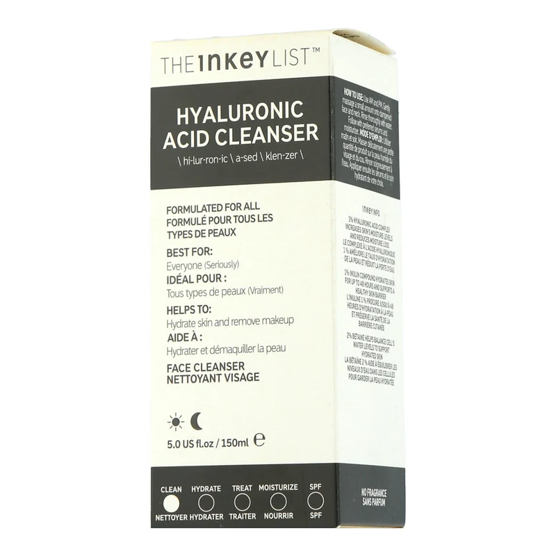The Inkey List Face Care Hyaluronic Acid Cleanser