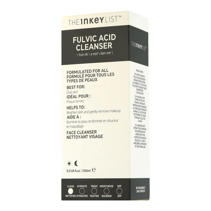 The Inkey List Face Care Fulvic Acid Cleanser