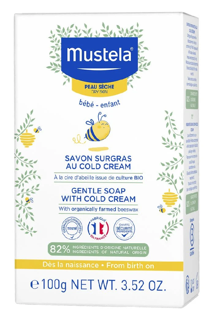 Mustela Baby Dry Skin Gentle Soap with Cold Cream - 100 g