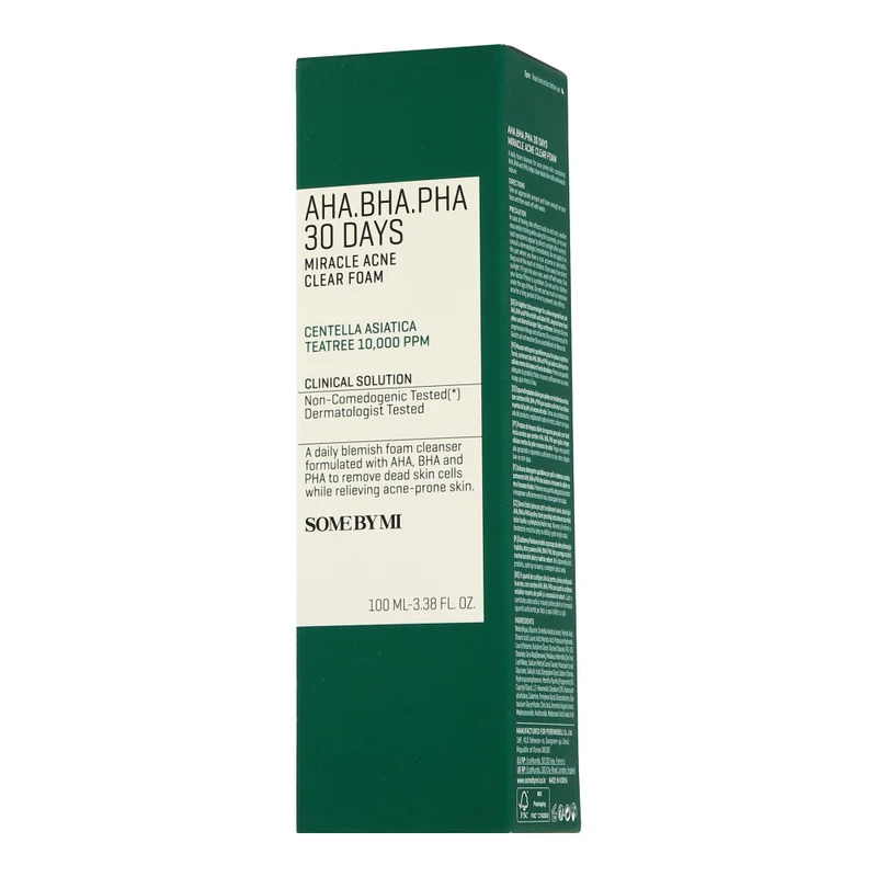 SOME BY MI AHA BHA PHA 30 Days Miracle Acne Clear Foam