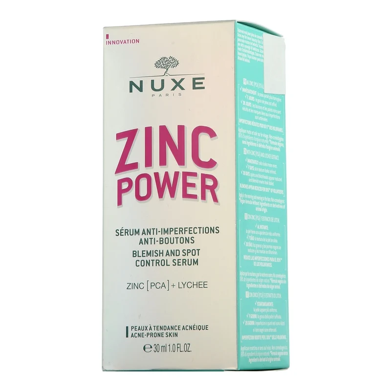 Nuxe Zinc Power Sérum Anti-Imperfections Anti-Boutons