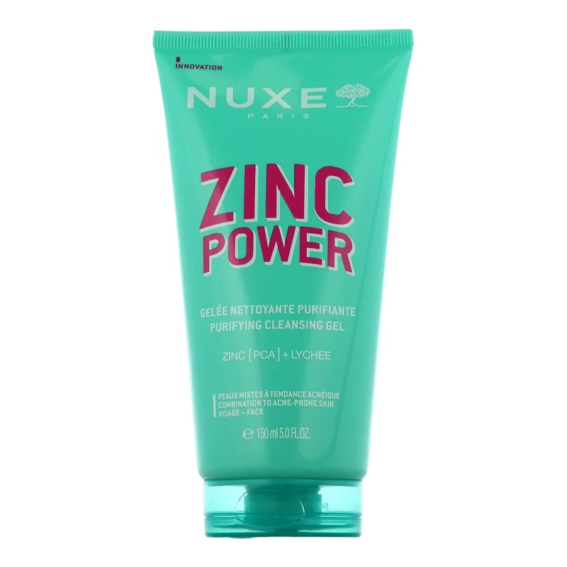 Nuxe Zinc Power Gelée Nettoyante Purifiante