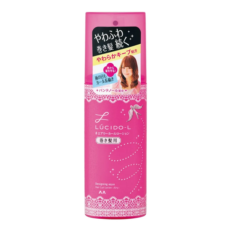 Lucido-L Designing Aqua Airy Curl Lotion Spray 180Ml for Beautiful Curls
