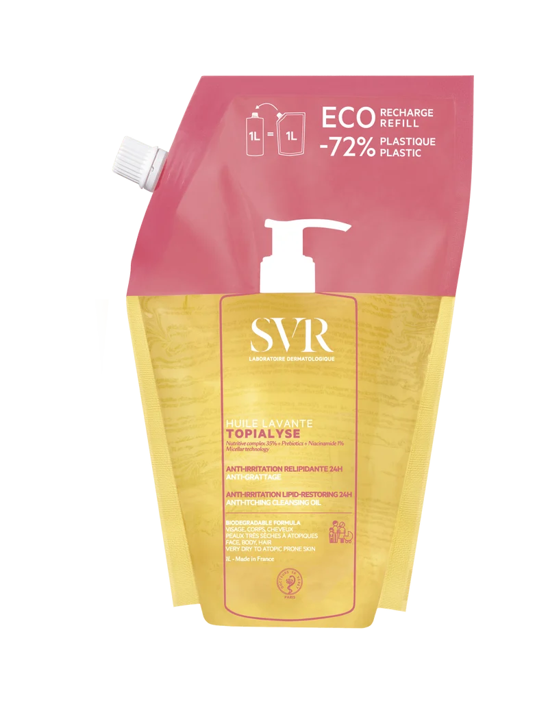 SVR Topialyse Micellar Cleansing Oil Eco Refill - 1L