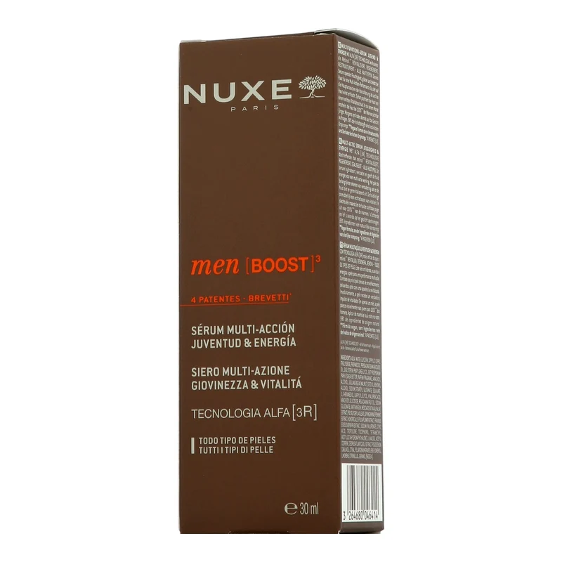 Nuxe Men Boost Sérum Multi-Actions Jeunesse & Énergie