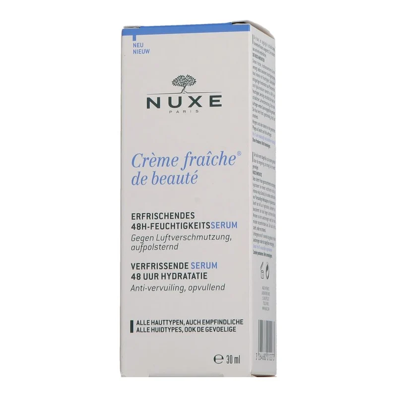 Nuxe Crème Fraîche de Beauté Sérum Désaltérant Hydratation 48H