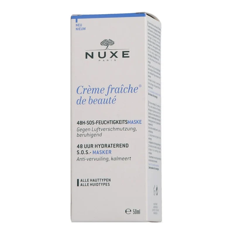 Nuxe Crème Fraîche de Beauté Masque SOS Hydratant 48H