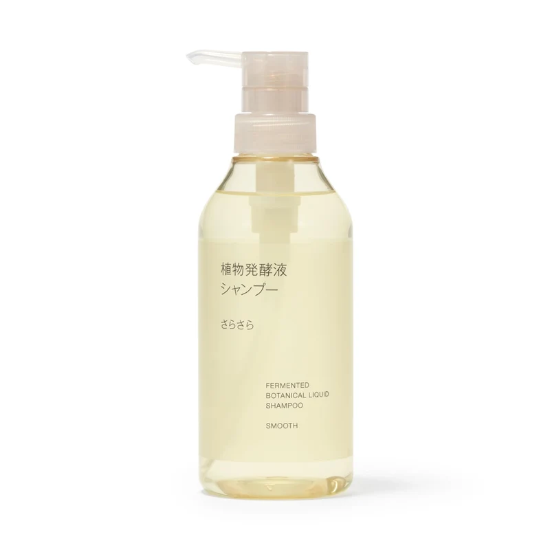 Muji Plant Fermented Smooth Shampoo 400ml - Nourishing Hair Care