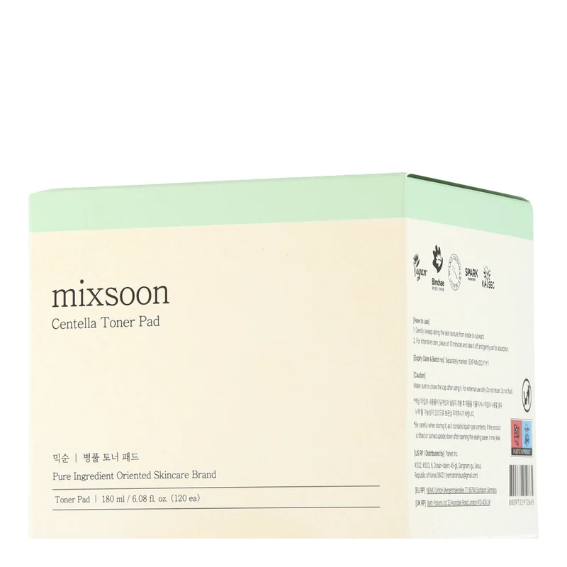 Mixsoon Face Care Centella Toner Pad