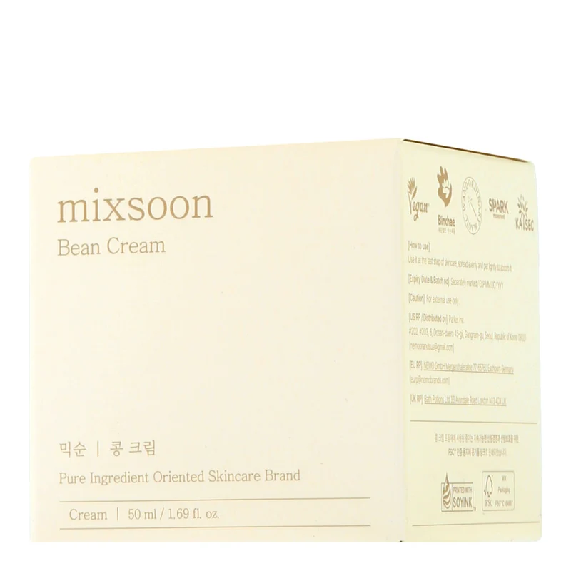 Mixsoon Face Care Bean Cream