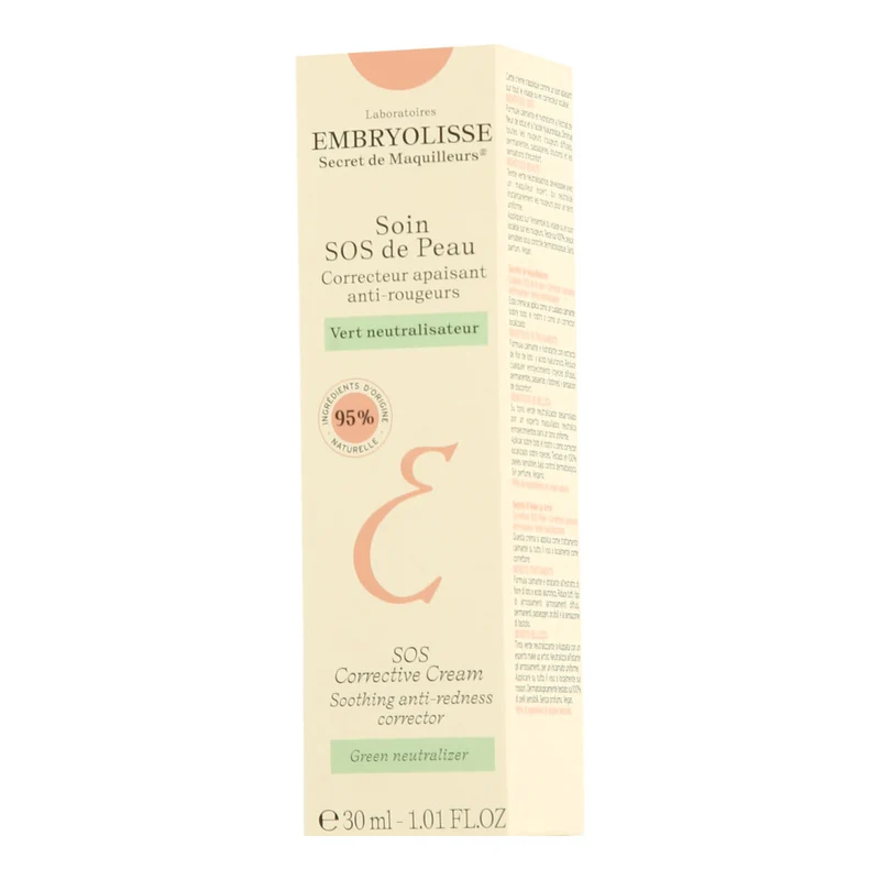 Embryolisse Maquillage et Soins Teintés Soin SOS de Peau Vert Neutralisateur