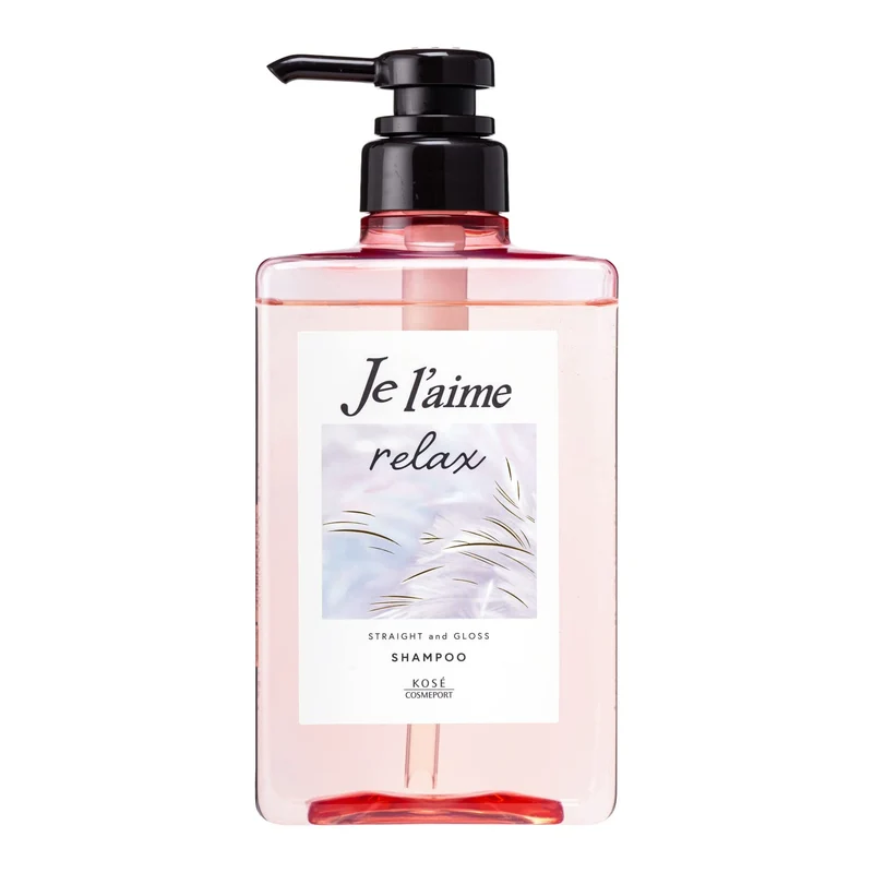 Je l'aime Relax Shampoo for Curly Wavy Hair 480ml - Straight Gloss Formula
