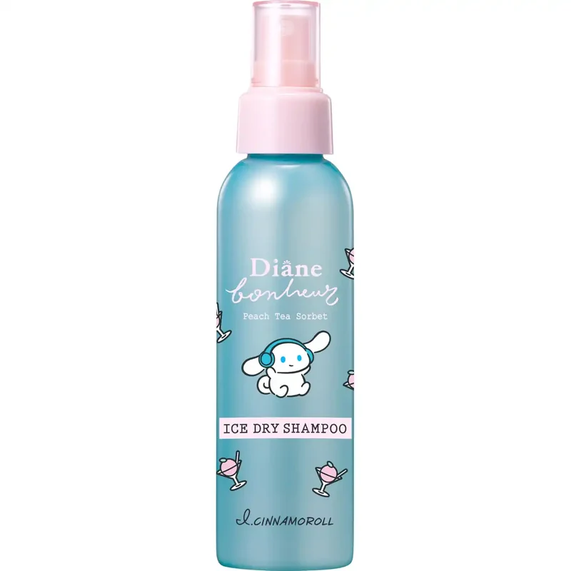 Diane Bonheur Ice Dry Shampoo Peach Tea Sorbet 120ml Hair Mist