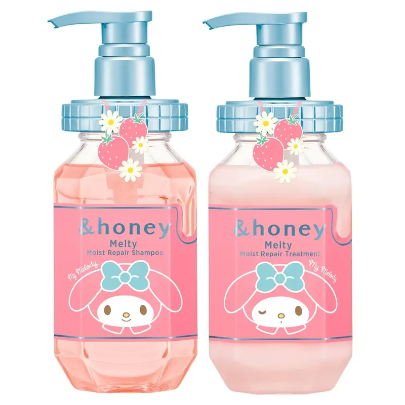 Limited Edition &Honey My Melody Moisture Repair Set Shampoo and Treatment
