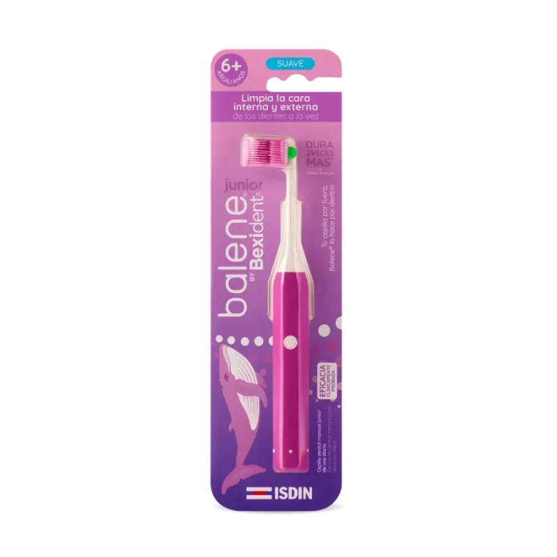 Balene by Bexident Junior Toothbrush _ 6A+ _ Purple
