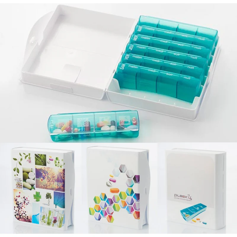 Pilbox 7.4 Pill Box - 7 Days X 4 Doses