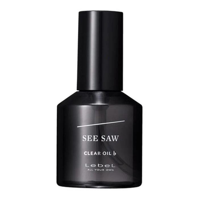 LebeL See Saw Clear Oil Flat 80Ml - Shine Boosting Hair Oil
