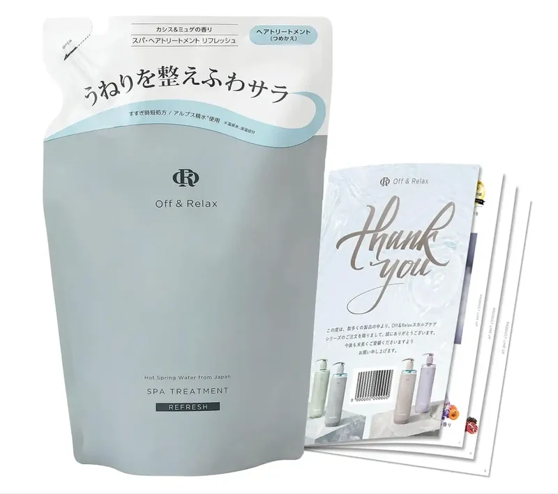 Off&Relax Spa Treatment Refill 400ml - Refreshing Skincare Solution