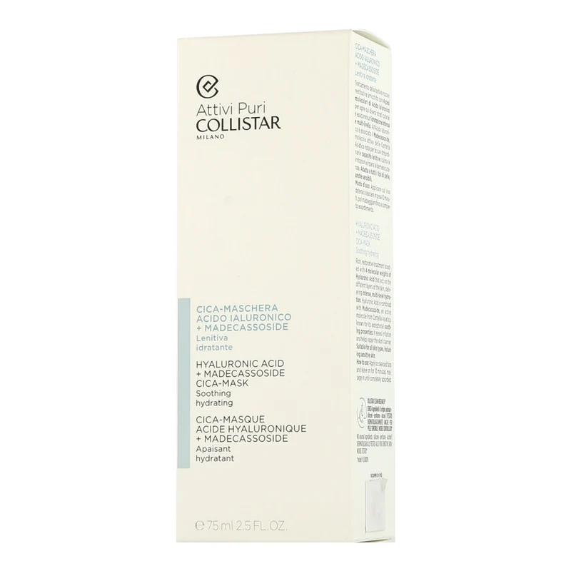 Collistar Attivi Puri Hyaluronic Acid + Madecassoside Cica-Mask