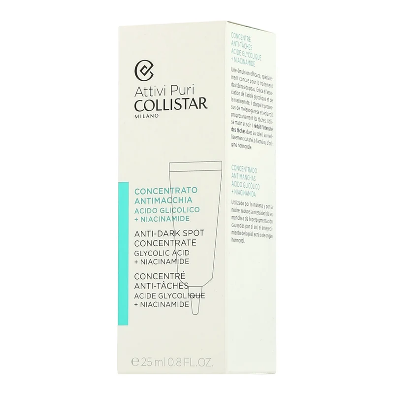 Collistar Attivi Puri Anti-Dark Spot Concentrate Glycolic Acid + Niacinamide