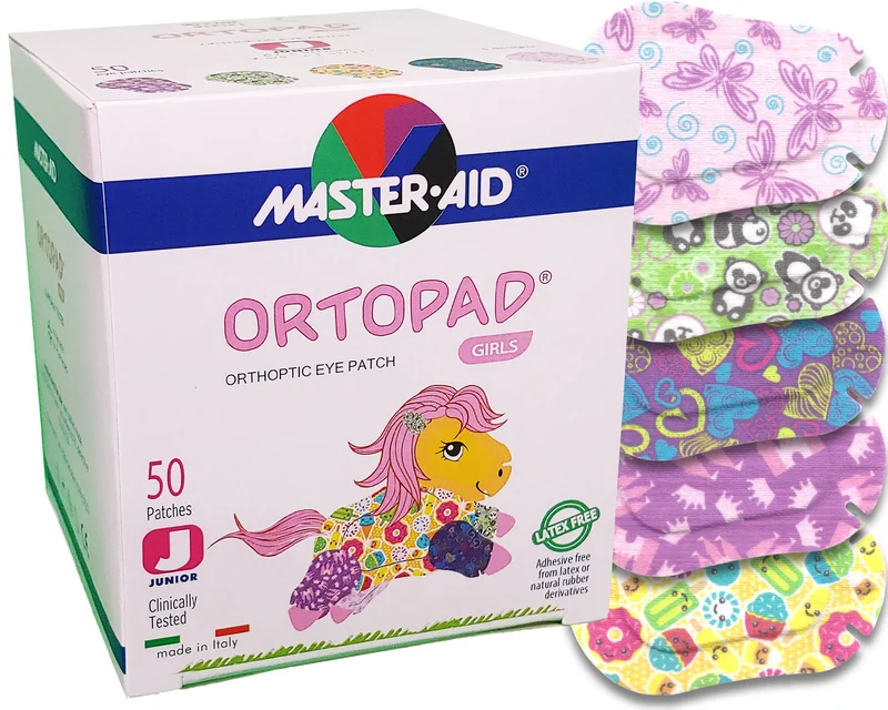 Ortopad Girls Júnior Ophthalmic Patch (x50 units)
