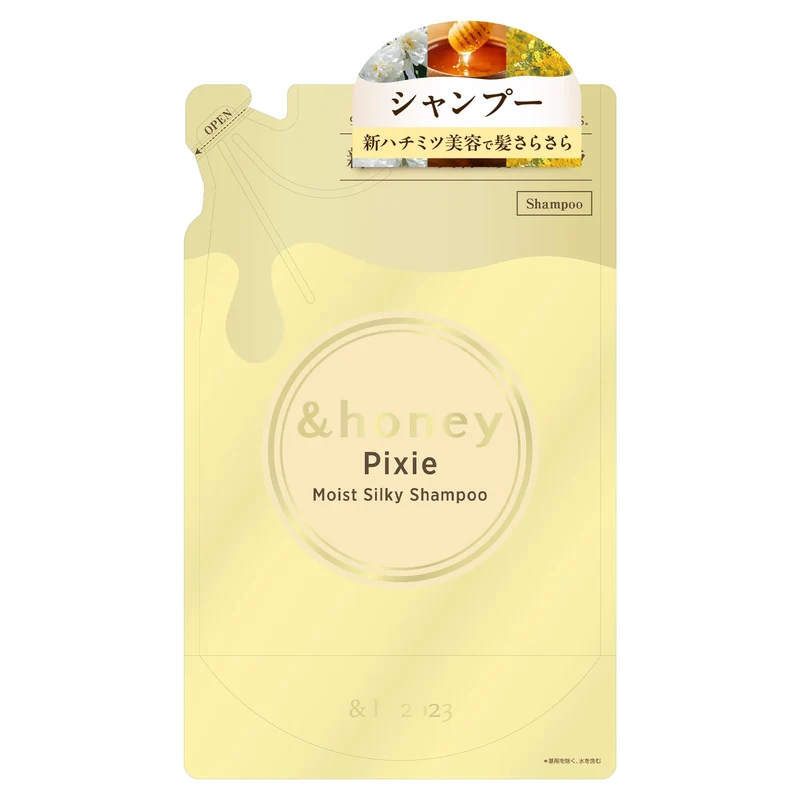&Honey Pixie Moist Silky Hair Shampoo Refill 350Ml Hydrating Formula