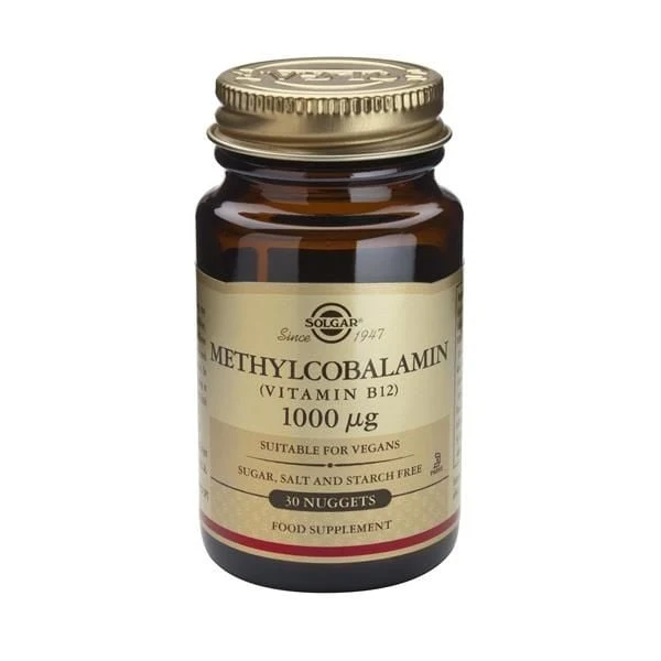 Solgar Methylcobalamin (vit. B12) - 1000ug (x30 tablets)