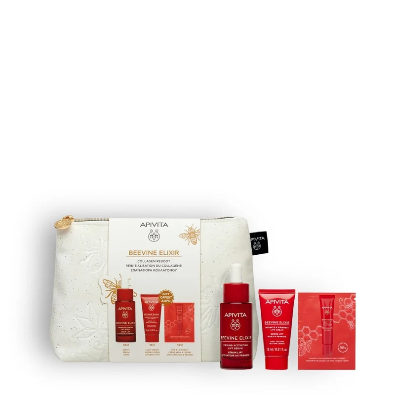 Apivita Beevine Elixir Serum 30ml + Light Cream 15ml + Eye Cream 1.5ml