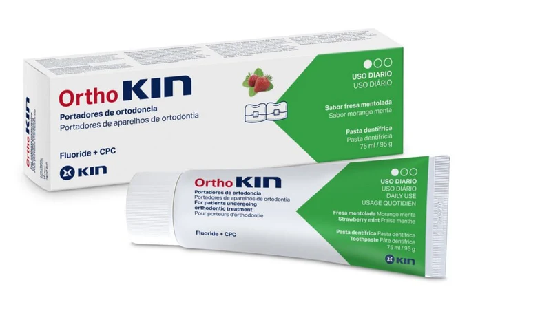 Ortho Kin Toothpaste Strawberry / Mint - 75ml