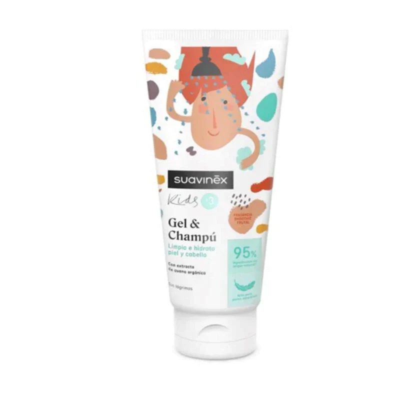 Suavinex Kids Gel Shampoo - 200ml_ 3A+