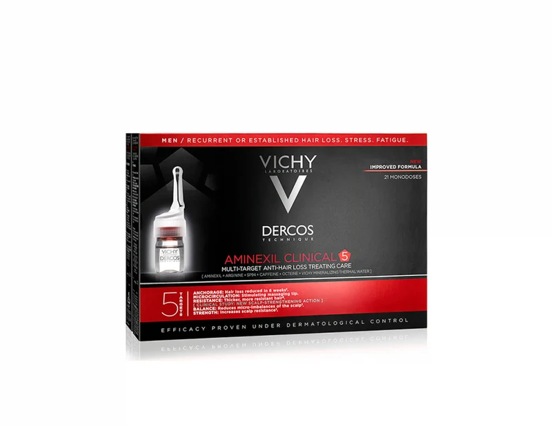 Dercos Aminexil Clinical 5 _ Man (x21 ampoules)