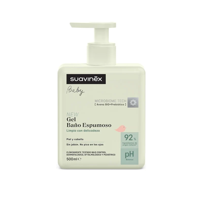 Suavinex Baby Foaming Bath Gel - 500ml