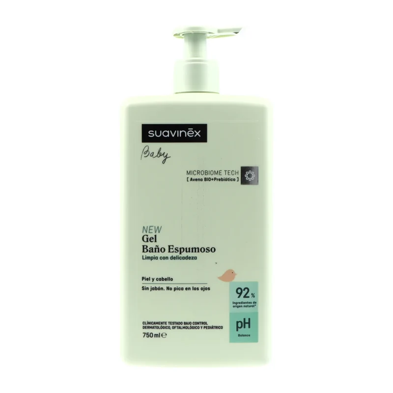 Suavinex Baby Foaming Bath Gel 750 ml