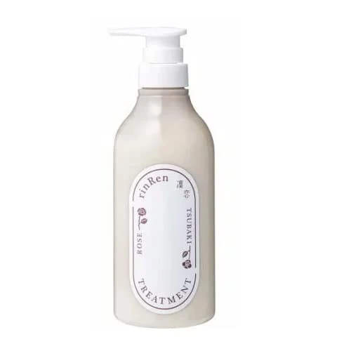 Rinren Vegan Hair Repair Treatment Rose & Tsubaki 480ml