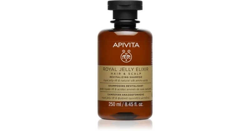 Apivita Royal Jelly Elixir Revitalizing Shampoo - 250ml