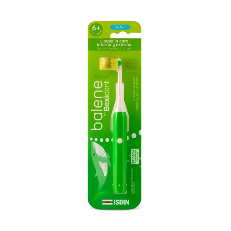 Balene By Bexident Junior Toothbrush _ 6A+ _ Green