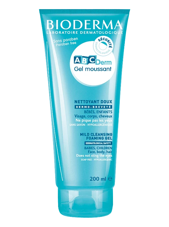 Bioderma ABCDerm Gel moussant - 1L