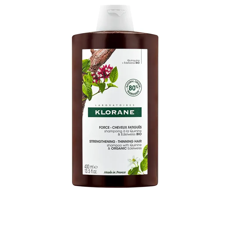 Klorane Capillary Shampoo Quinine/Edelvaisse BIO - 400ml