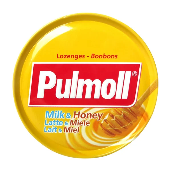 Pulmoll Milk/Honey Lozenges - 75G