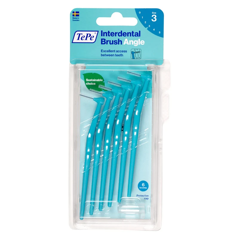 TePe Original Intermediate Brush 0.6mm Blue (x6 units)
