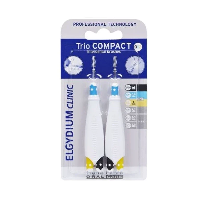 Elgydium Clinic Trio Compact Very Narrow Mixed Interdental Brush