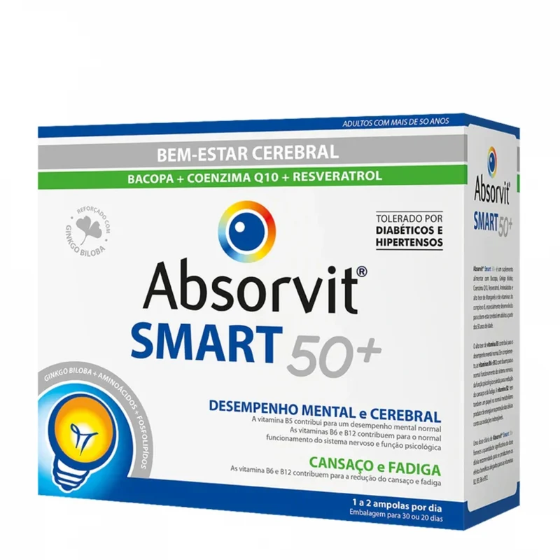 Absorvit Smart 50+ Ampoules - 10ml (x30 units)