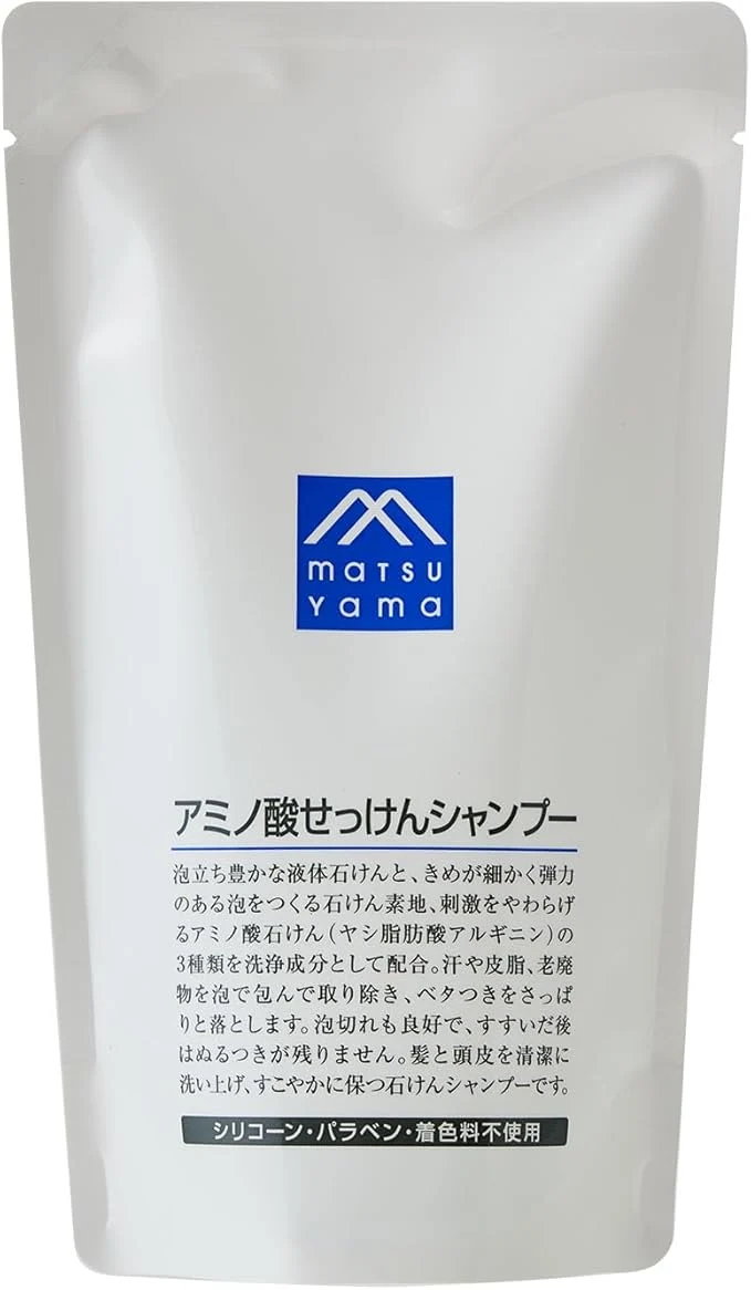 Matsu Yama M-Mark Amino Acid Soap Shampoo Refill Unscented 550ml