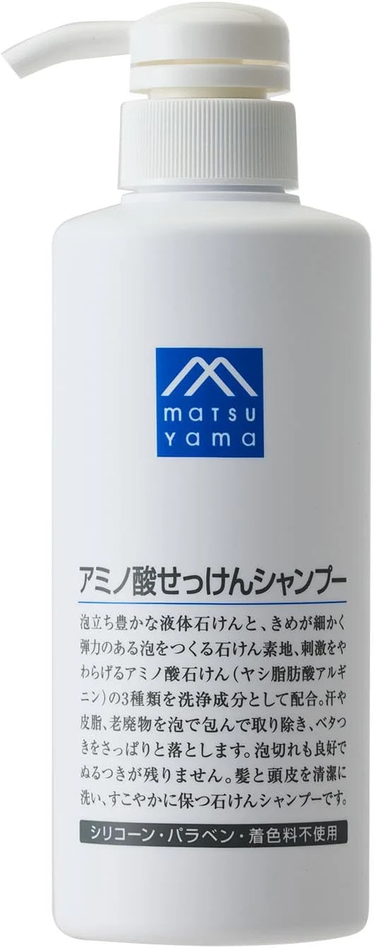 Matsu Yama M-Mark Amino Acid Soap Shampoo Unscented 380ml