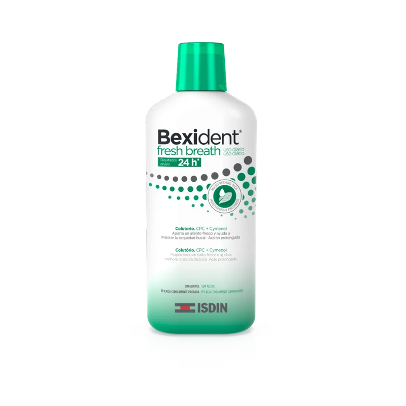 Isdin Bexident Fresh Breath Mouthwash - 500ml