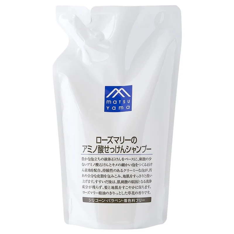 Matsu Yama M-Mark Rosemary Amino Acid Shampoo Refill 550Ml