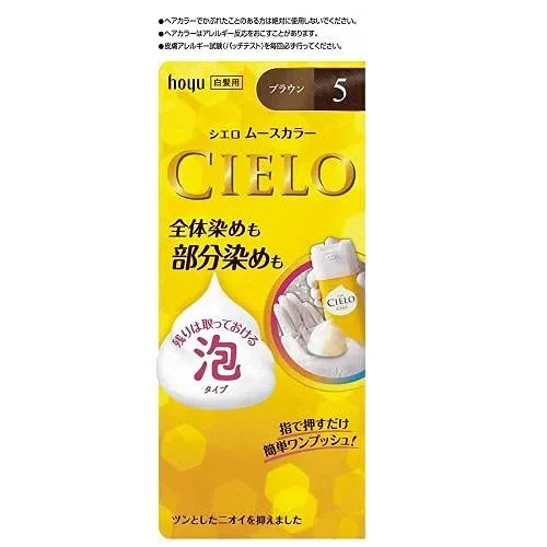 Hey Hoyu Cielo 5 Mousse Color - Long-Lasting Hair Dye Mousse