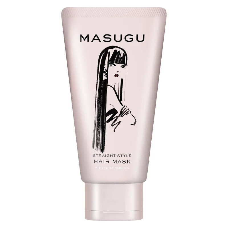 Masugu Straight Hair Mask for All Hair Types 150g with Erucalactone