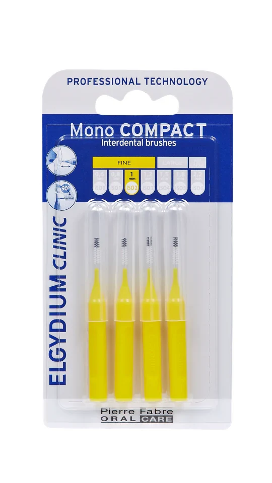Elgydium Clinic Brush Mono Compact Yellow (x4 units)