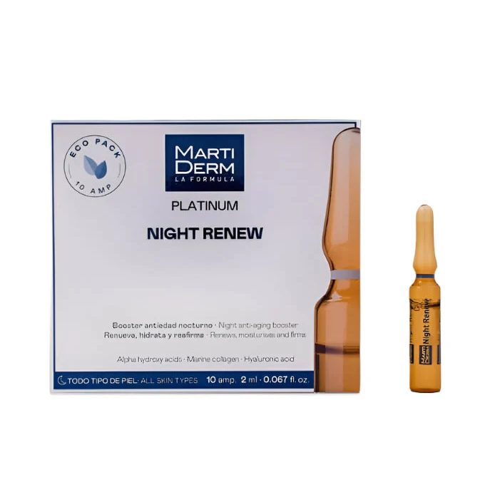 Martiderm Night Renew - 10 ampoules